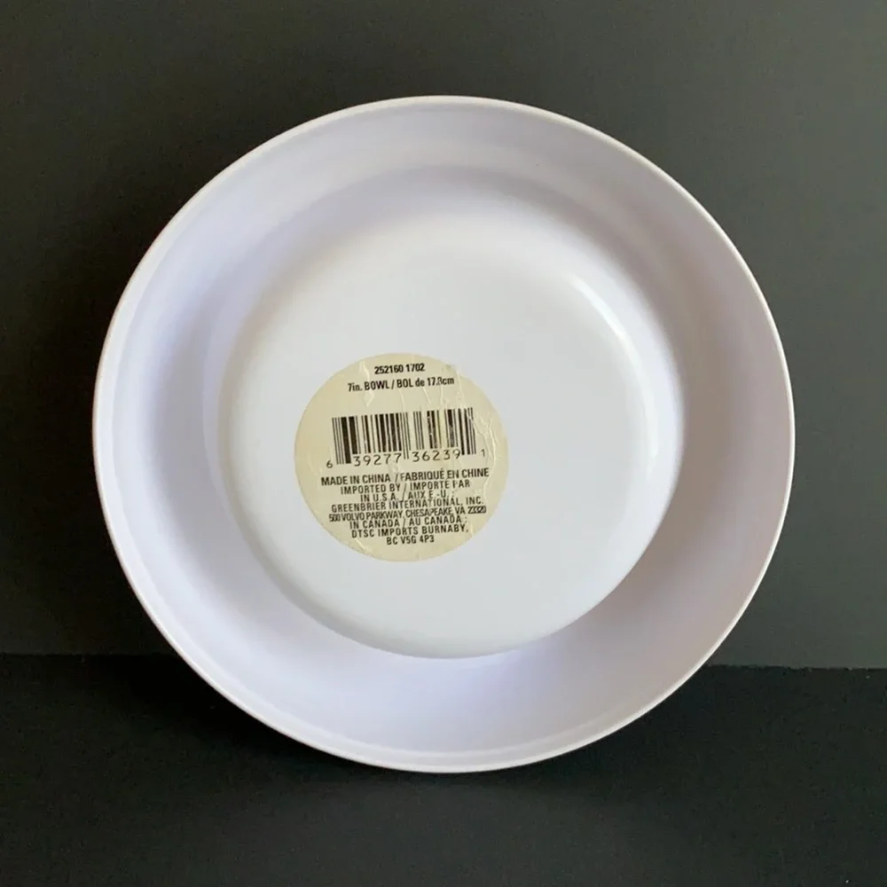 PLASTIC PET BOWL